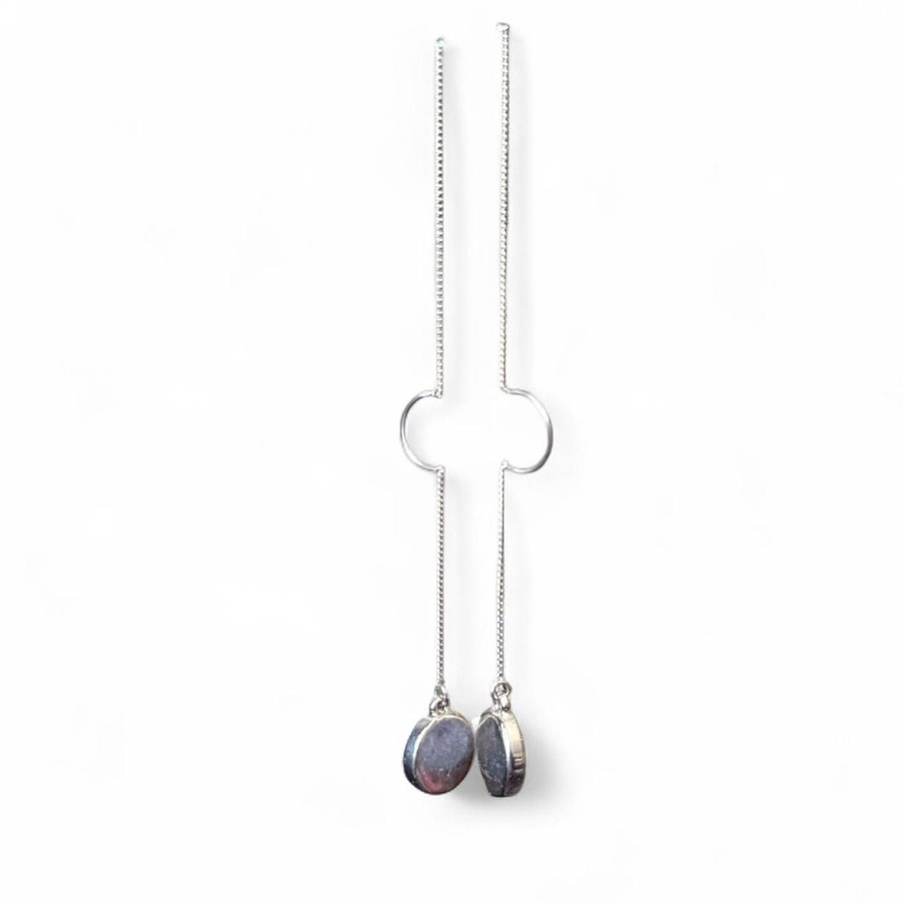 Chic Silver Threader Earrings